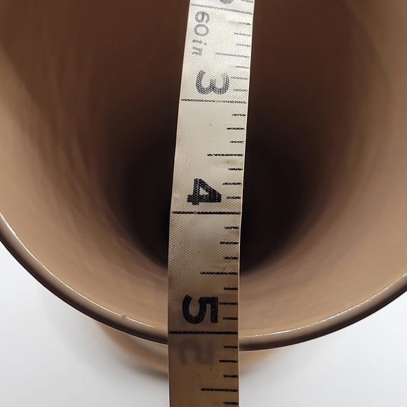 VTG Royal Haeger Footed Vase | 9" | Creamy Beige & Bluish Gray | Pottery - Picture 13 of 13